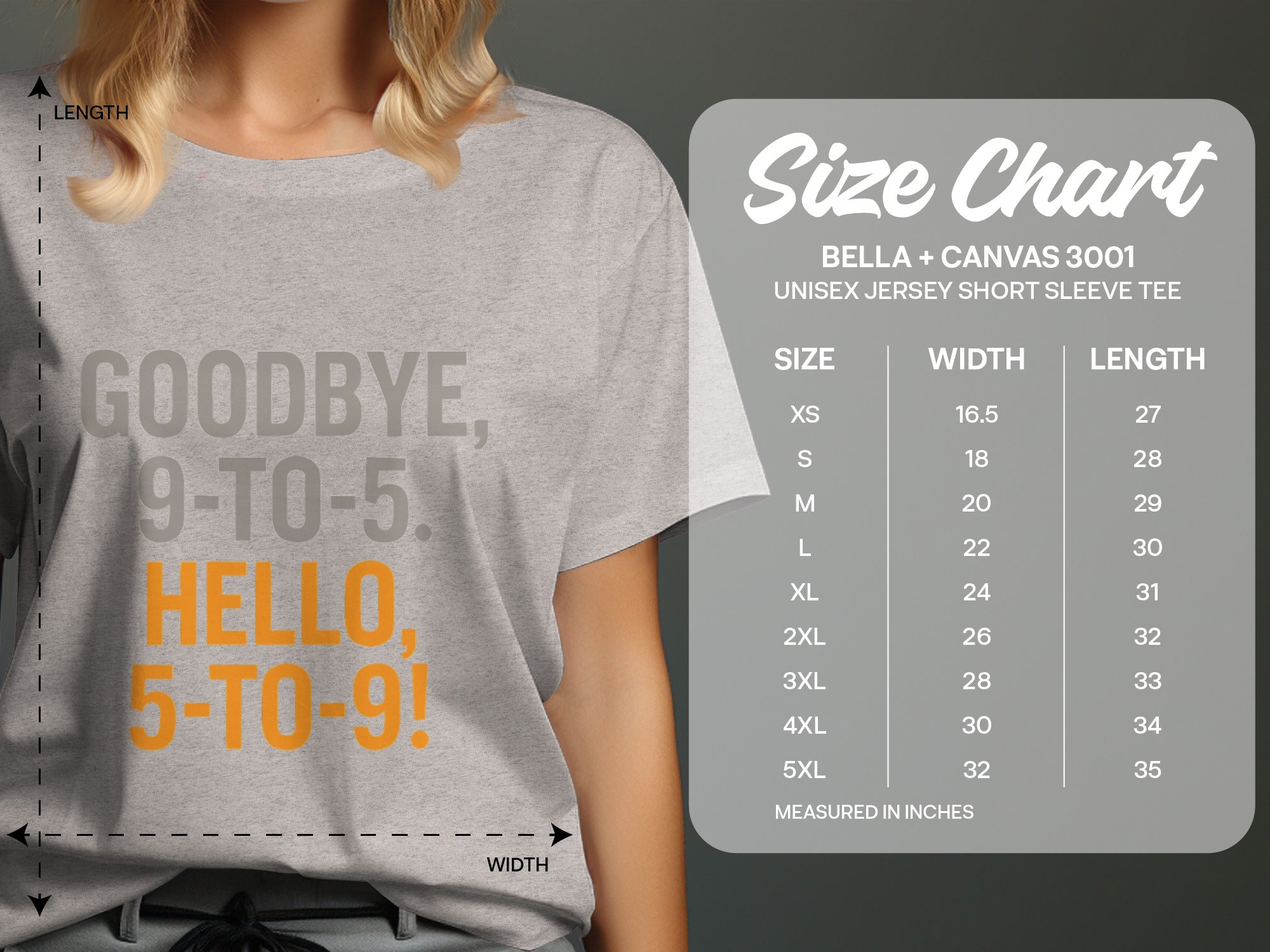 Goodbye 9-To-5 Hello 5-To-9 | Retirement Is Here | A Soft Color Bella T-Shirts - Retiree Gifts Retirement Party