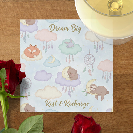 Dream Big Rest and Recharge Wall Art Decor