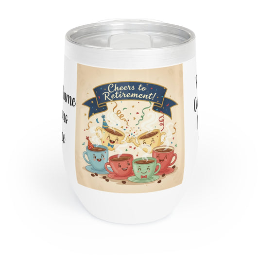Cheers to Retirement Fun Coffee Mug Design