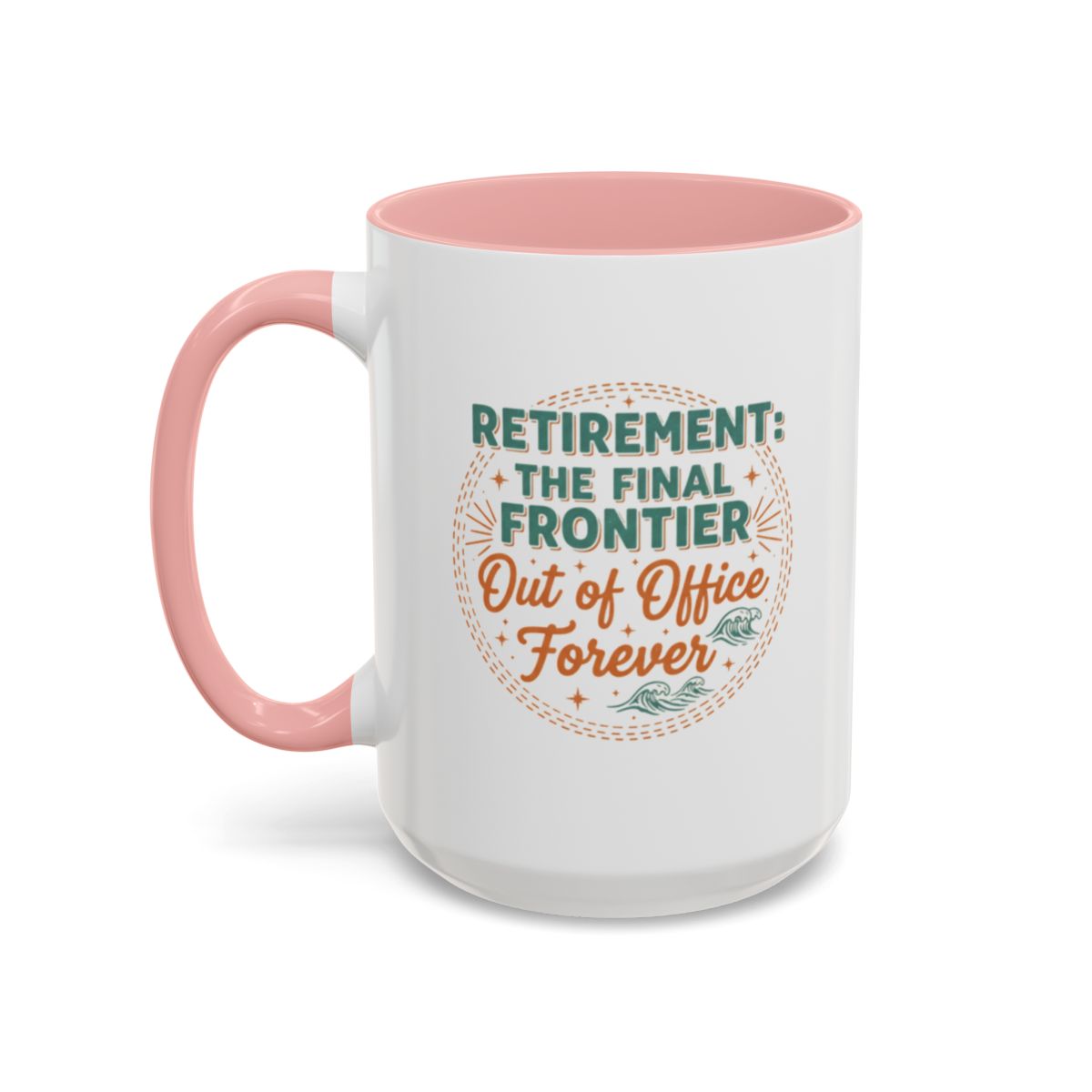 RETIREMENT THE FINAL FRONTIER | Out of Office Forever Gold Silver Black or Access Mugs - Retiree Gifts Retirement Party
