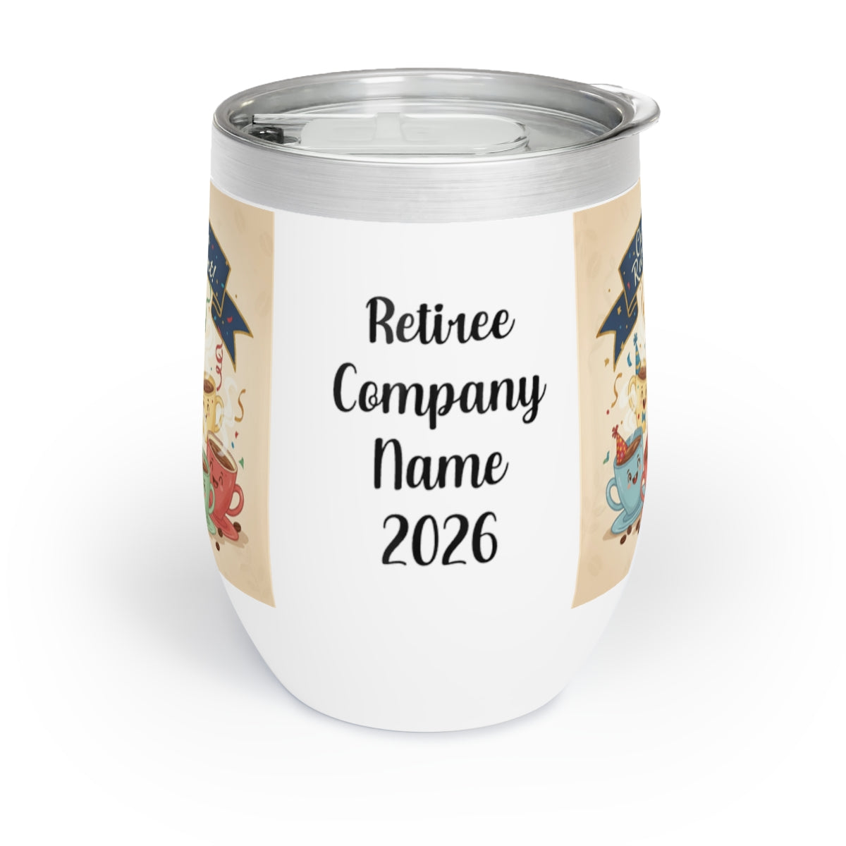Retiree Company Name 2026 Celebration Tumbler