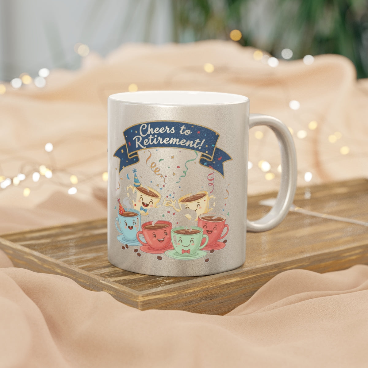 Cheers to Retirement Mug Celebration