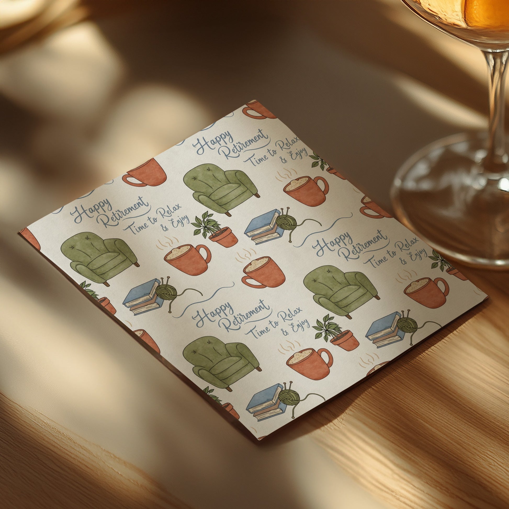 Happy Retirement Time to Relax and Enjoy Greeting Card