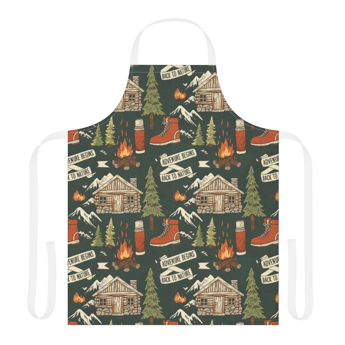 Adventure Begins Back to Nature Apron