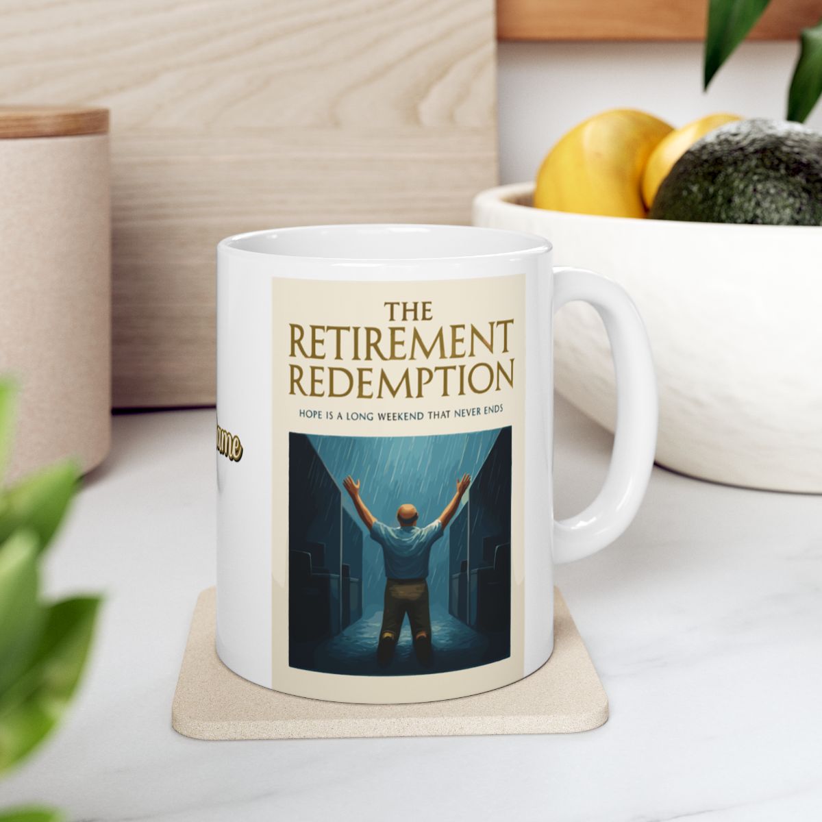 The Retirement Redemption Hope Is A Long Weekend | Retirement Redemption Hope | Personalized Microwavable Ceramic Mugs 11oz 15oz 20o - Retiree Gifts Retirement Party