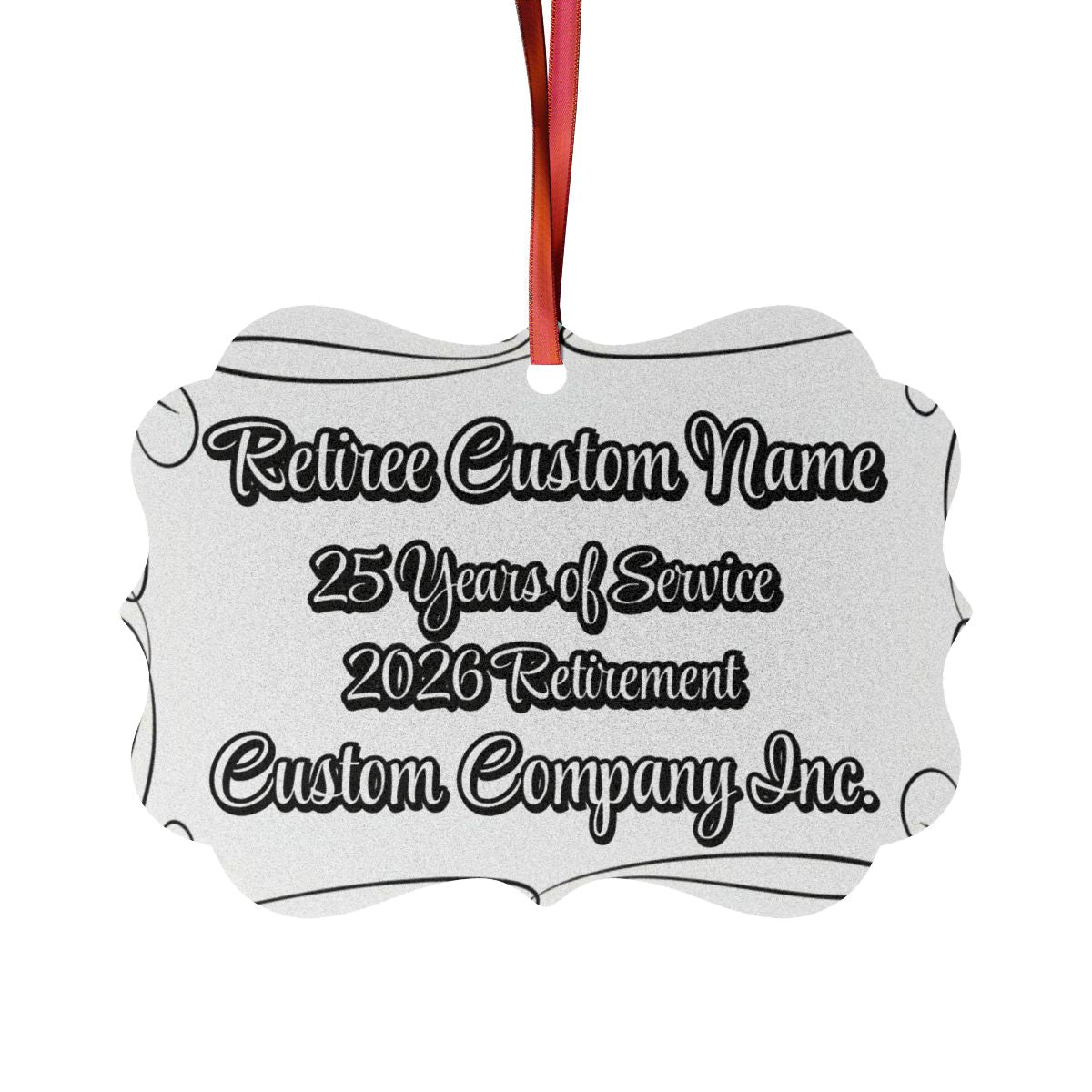 Retiree Custom Name 25 Years of Service 2026 Retirement