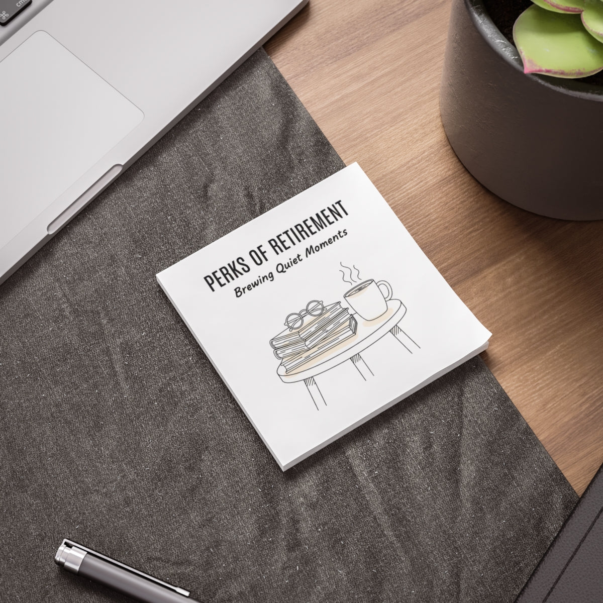 Perks of Retirement Enjoy Brewing Quiet Moments product