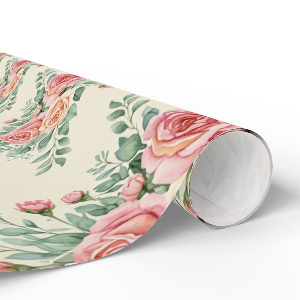 Elegant Floral Pattern with Pink Roses product