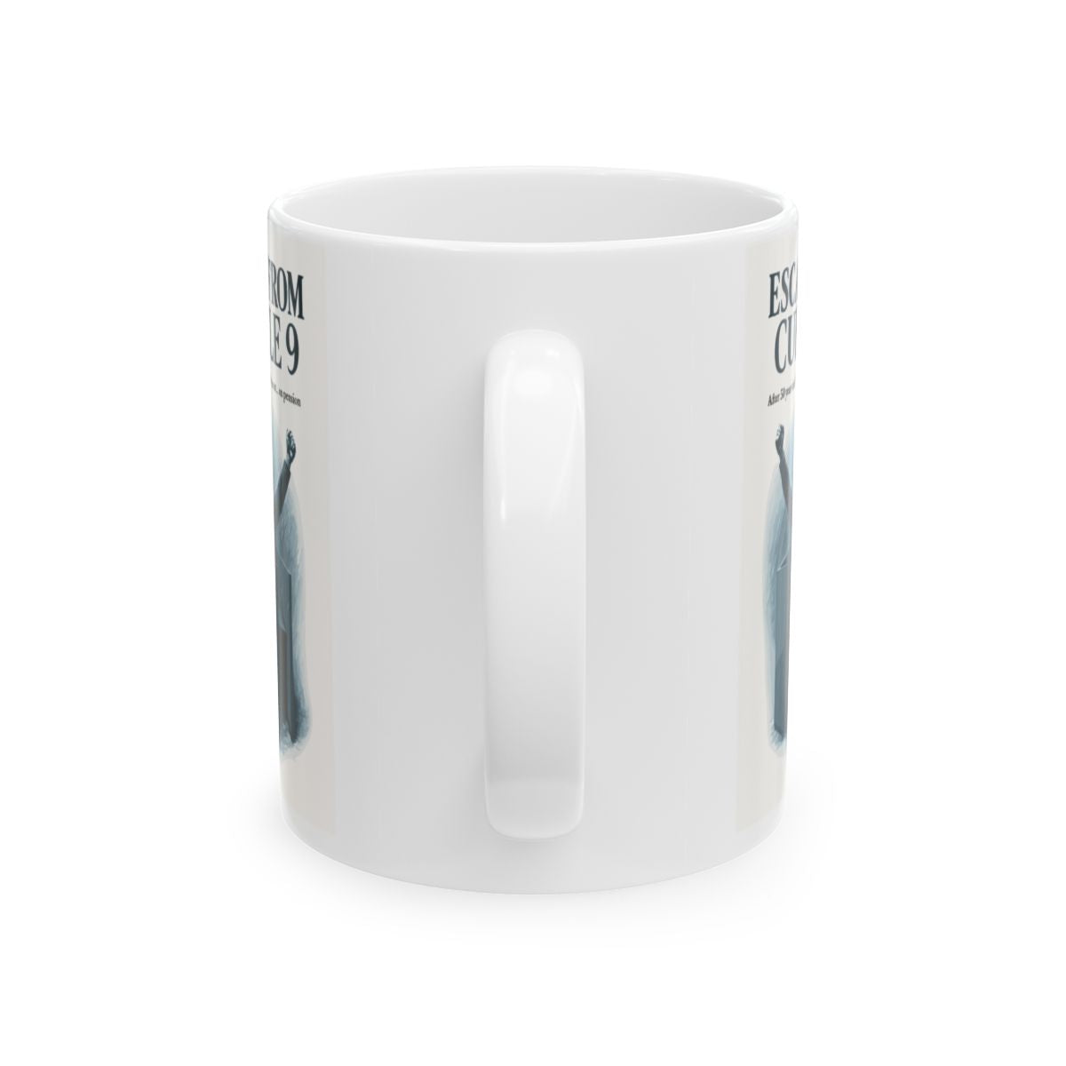 Escape From Cubicle 9 After 50 Years | The Pension | Personalized Microwavable Ceramic Mugs 11oz 15oz 20o - Retiree Gifts Retirement Party