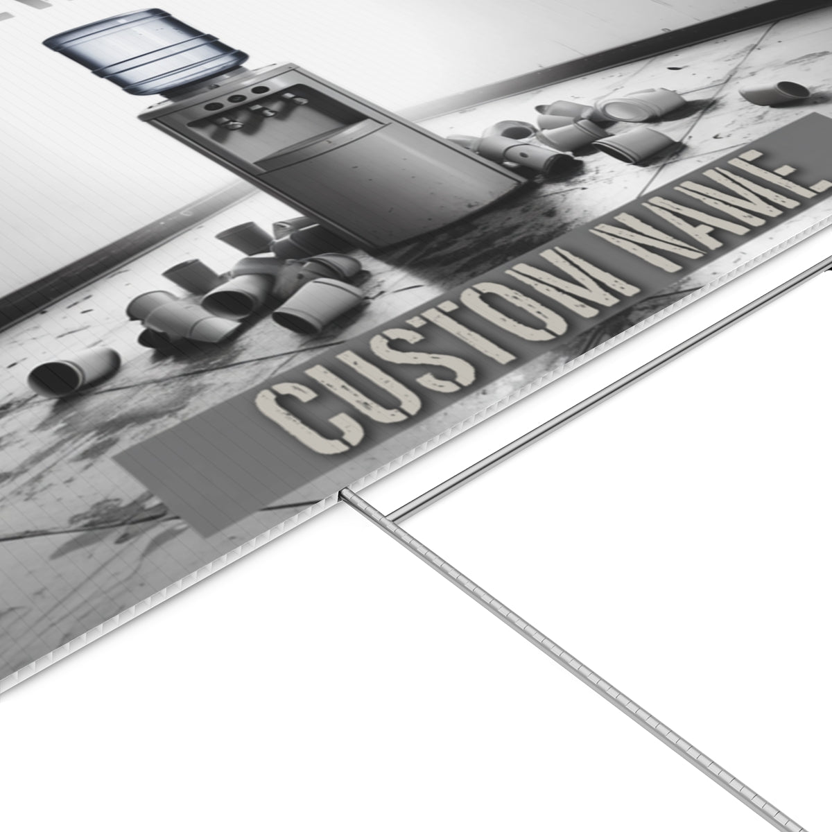 Water Cooler Farewell Tour Design for Your Event Vinyl Banner or Yard Sign - Retiree Gifts Retirement Party