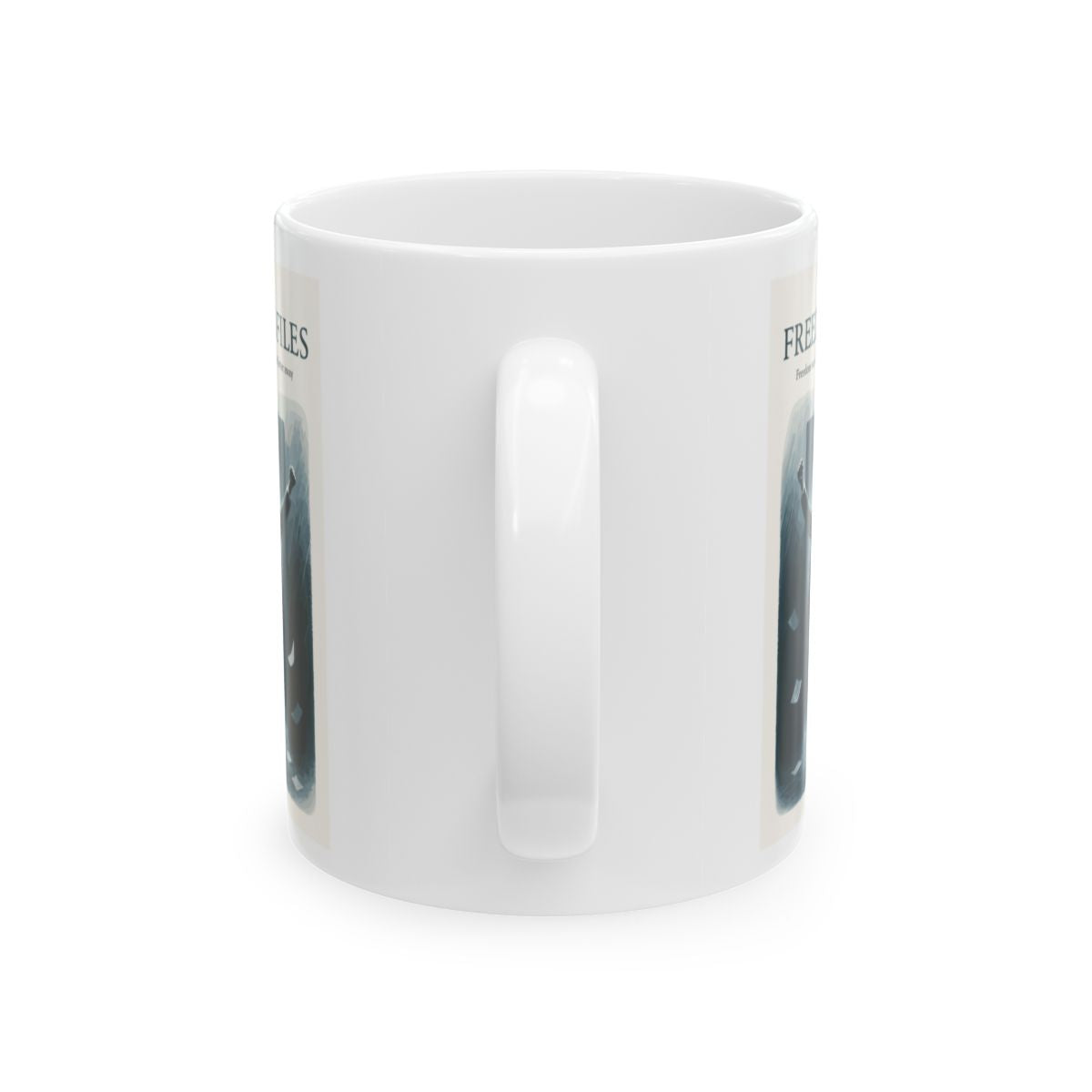 The Freedom Files Freedom was Only One Away | |Perfect retirement gifts for all Personalized Microwavable Ceramic Mugs 11oz 15oz 20o - Retiree Gifts Retirement Party