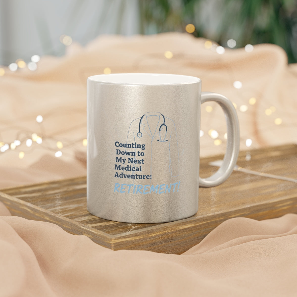 Counting Down to My Next Medical Adventure | Retirement Mugs - Retiree Gifts Retirement Party