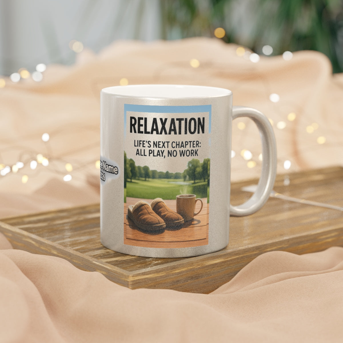 Relaxation All Play No Work Coffee Mug Product