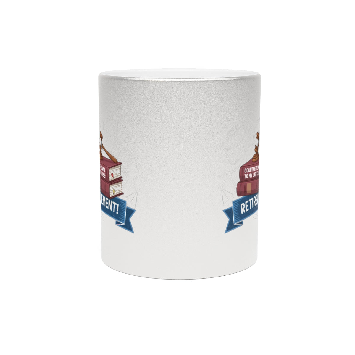 Counting Down to My Last Case Retirement | Fun Gift for Retiring Professionals Gold Silver Black Access Mugs - Retiree Gifts Retirement Party