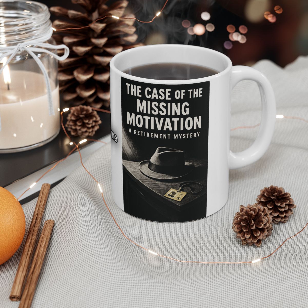 The Case of the Missing Motivation Retirement Mystery Mug
