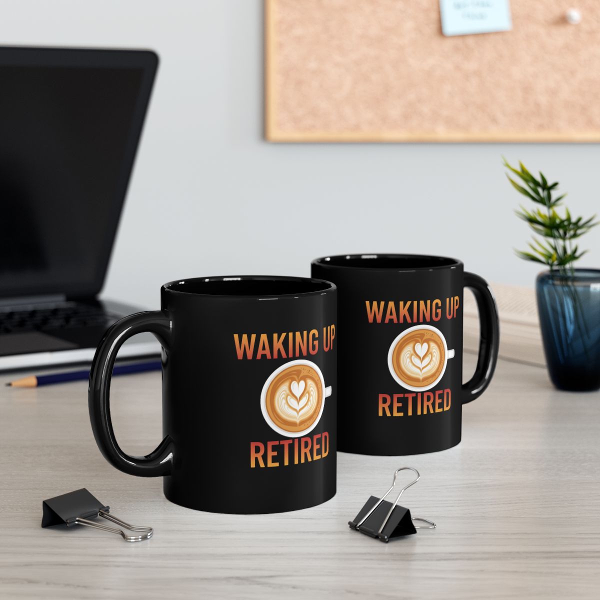 Waking Up Retired Coffee Mug for Early Mornings