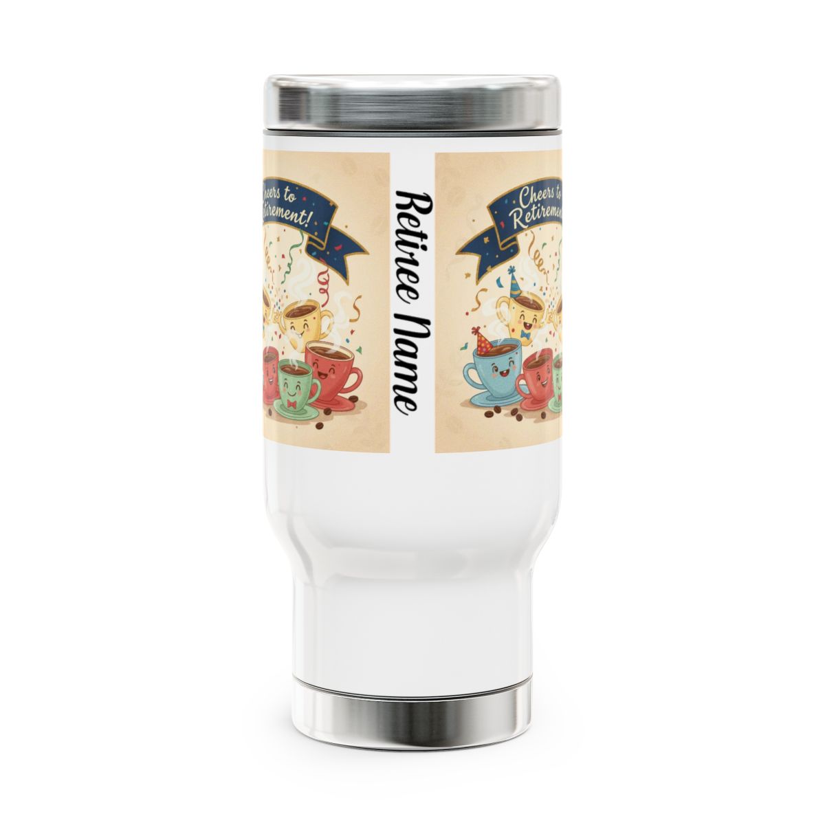 Retirement Celebration Cheers to Retirement Tumbler
