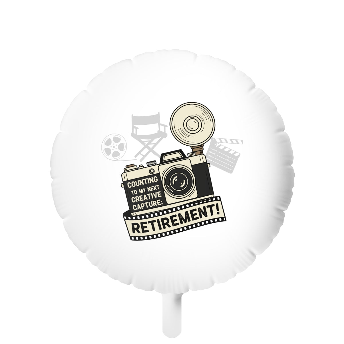 Counting To My Next Creative Capture Retirement | Retirement | Celebrate with a Personalized 11in or 22in Mylar Ballon - Retiree Gifts Retirement Party