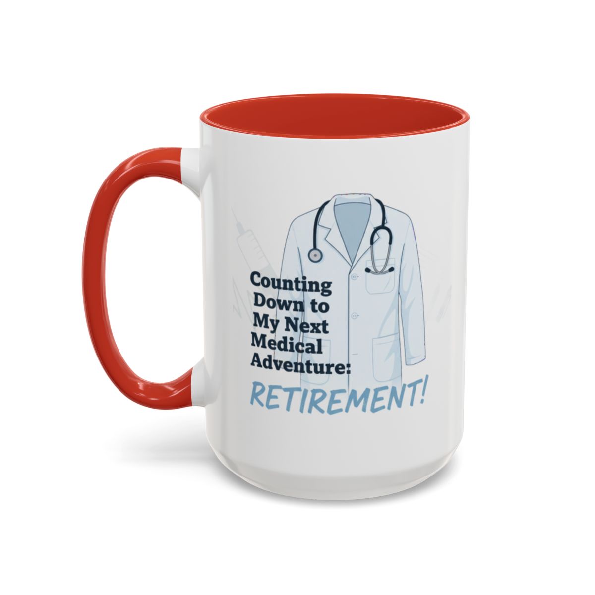 Counting Down to My Next Medical Adventure | Retirement Mugs - Retiree Gifts Retirement Party
