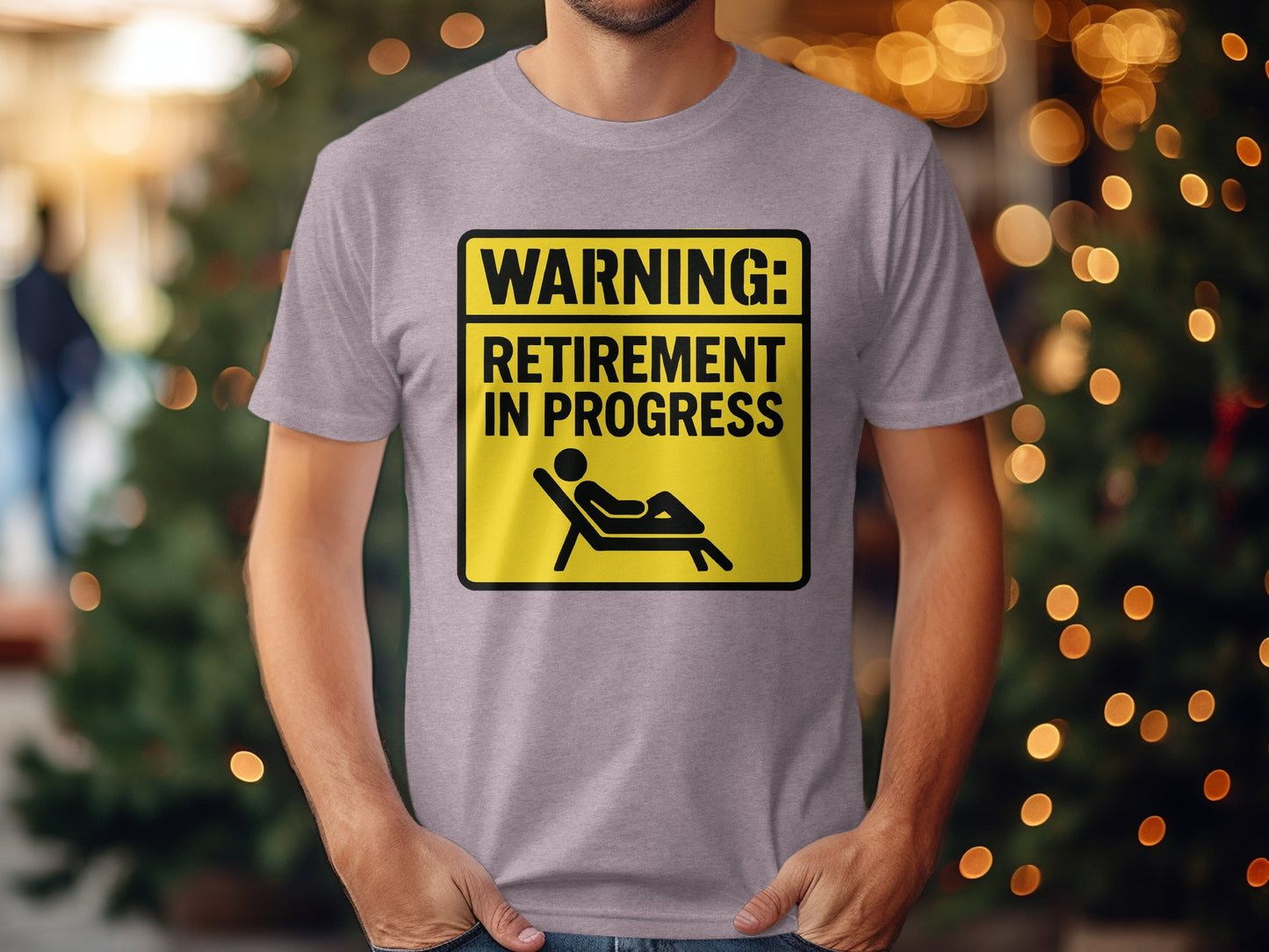 WARNING Retirement in Progress | The Golden Years Await | The Perfect Retirement Gift Soft Color Bella T-Shirts - Retiree Gifts Retirement Party