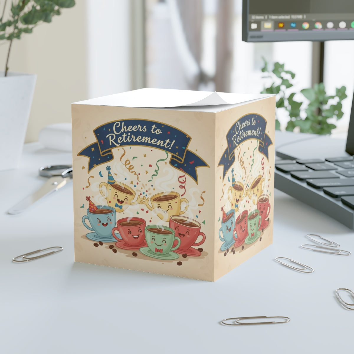 Cheers to Retirement Coffee Mug Gift Box