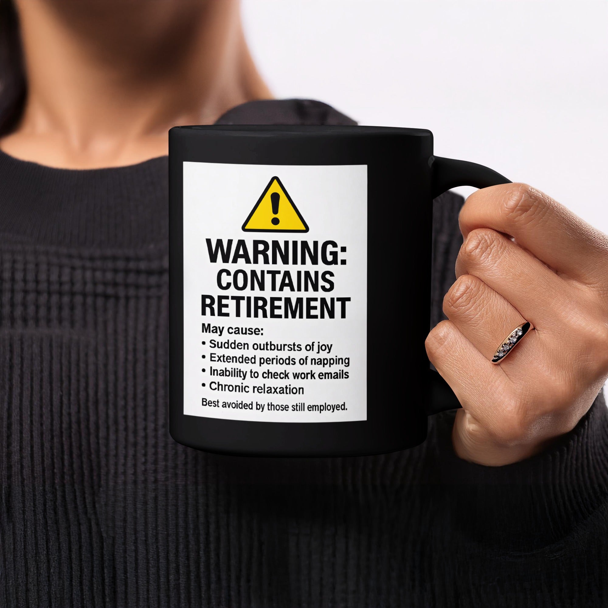 Warning Contains Retirement Funny Coffee Mug