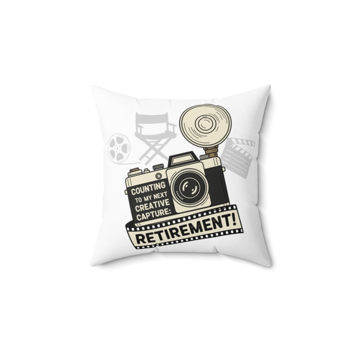 Counting to My Next Creative Capture Retirement | | Pillows & Pillow Cases - Retiree Gifts Retirement Party