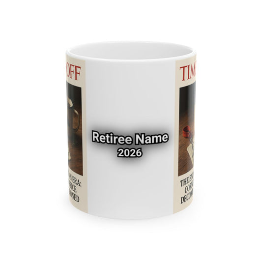 Retiree Name 2026 Gift Mug Retirement Keepsake Item