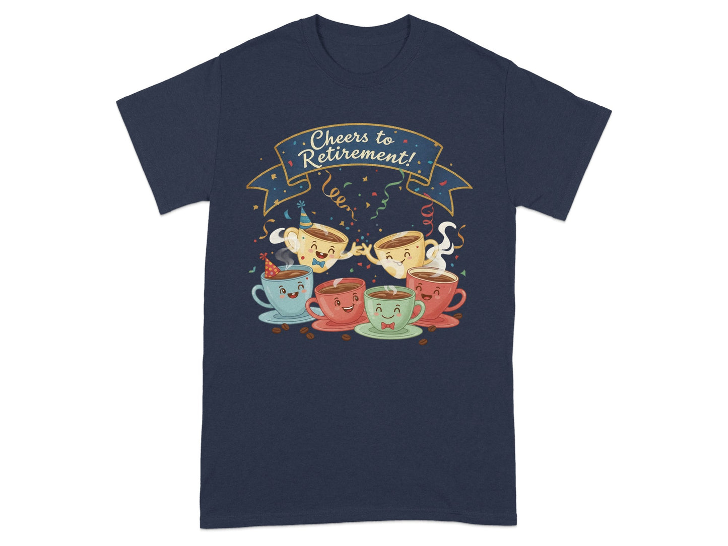 Cheers to Retirement Celebration T-shirt