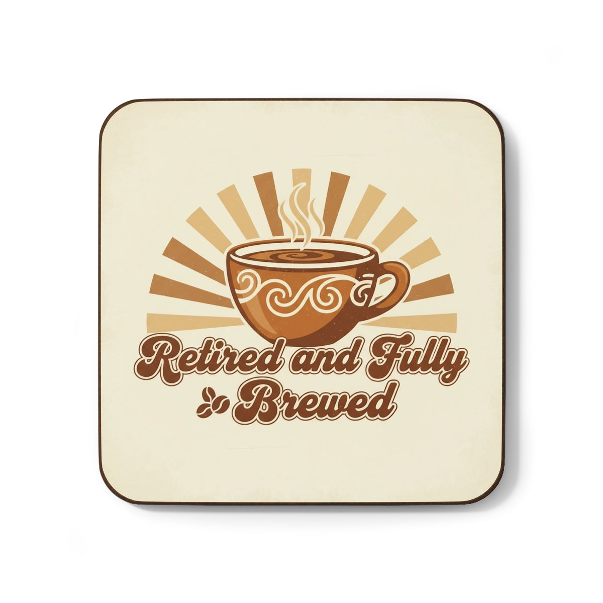 Retired and Fully Brewed Coffee Lover Gift Idea
