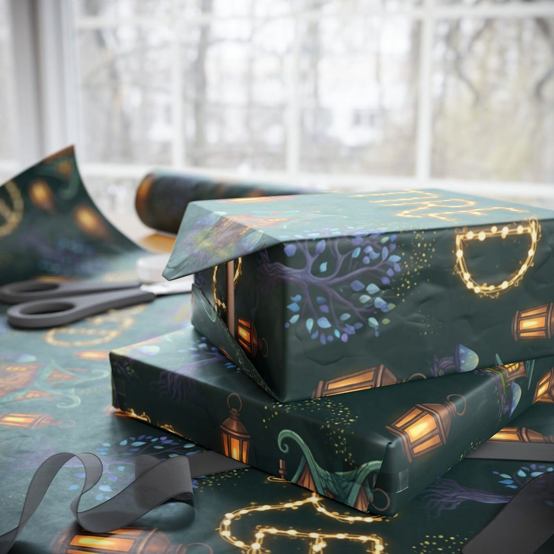 Retired Celebration Gift Wrapping Paper Product