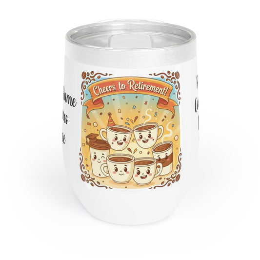 Cheers to Retirement Cute Coffee Design Mug
