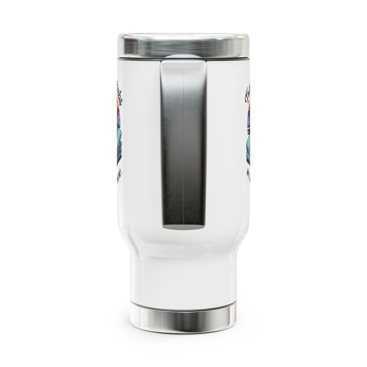 Personalized Retirement Travel Mug (Tumbler) – “Trading My Scrubs For Sunset Retiree” - Retiree Gifts Retirement Party