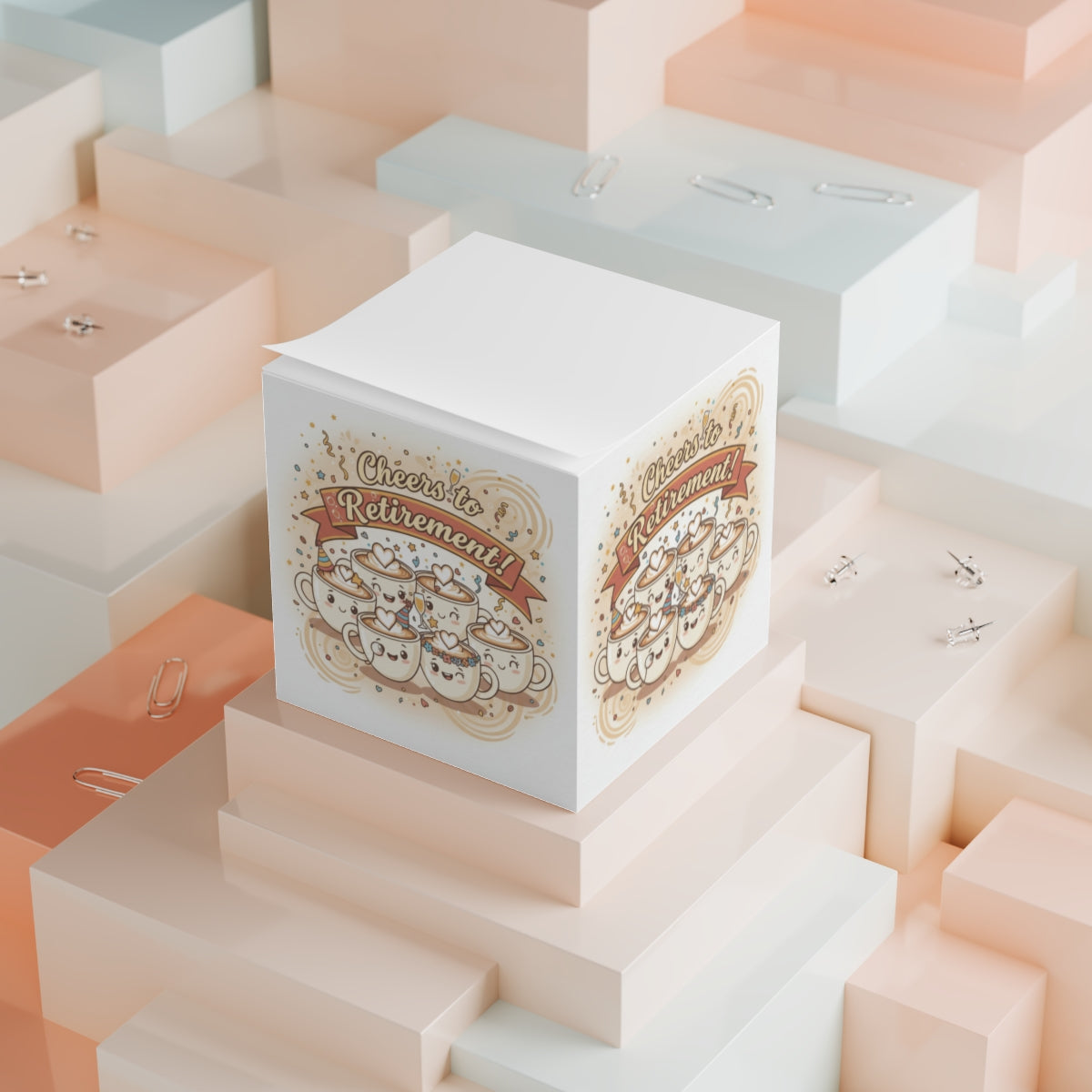 Cheers to Retirement White Gift Box product