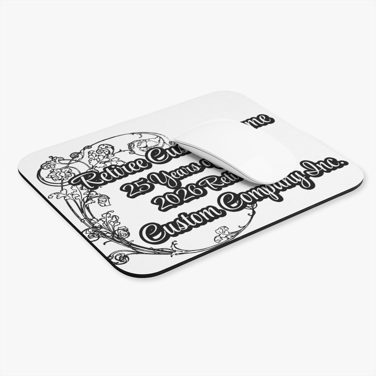 Custom Engraved 2026 Retirement Mouse Pad Gift