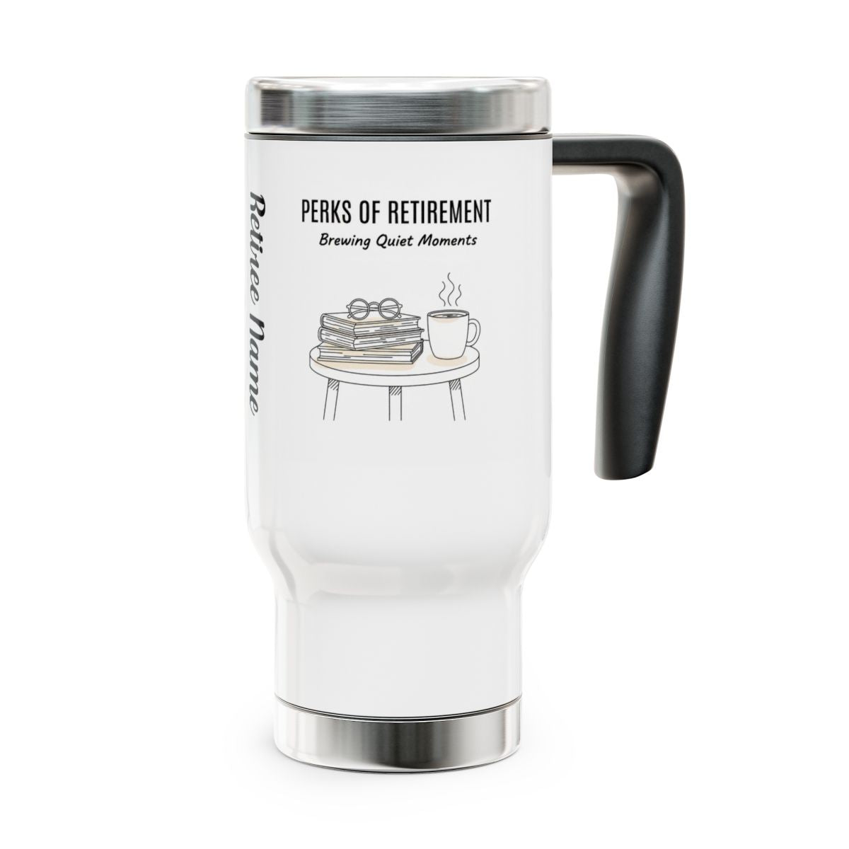 Perks of Retirement Brewing Quiet Moments Mug