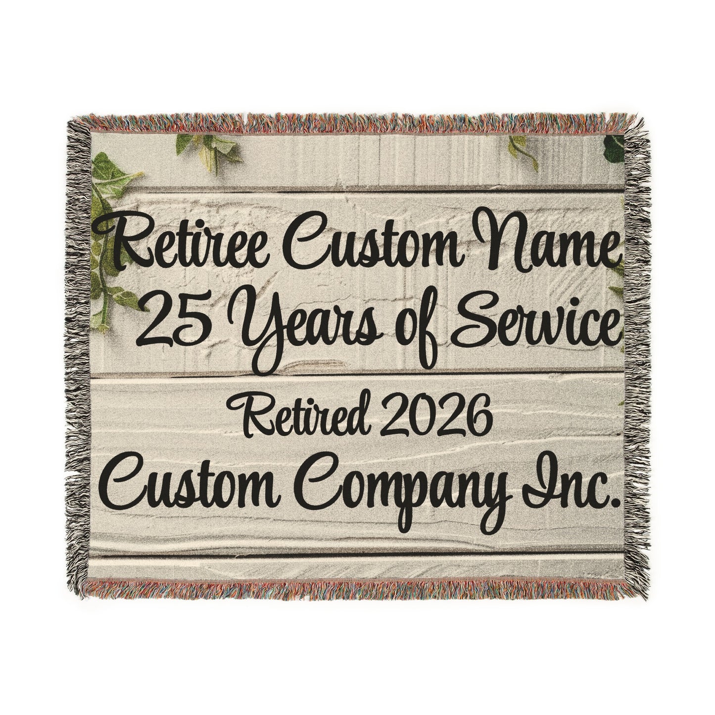 Retiree 25 Years of Service Retired 2026 Blanket product