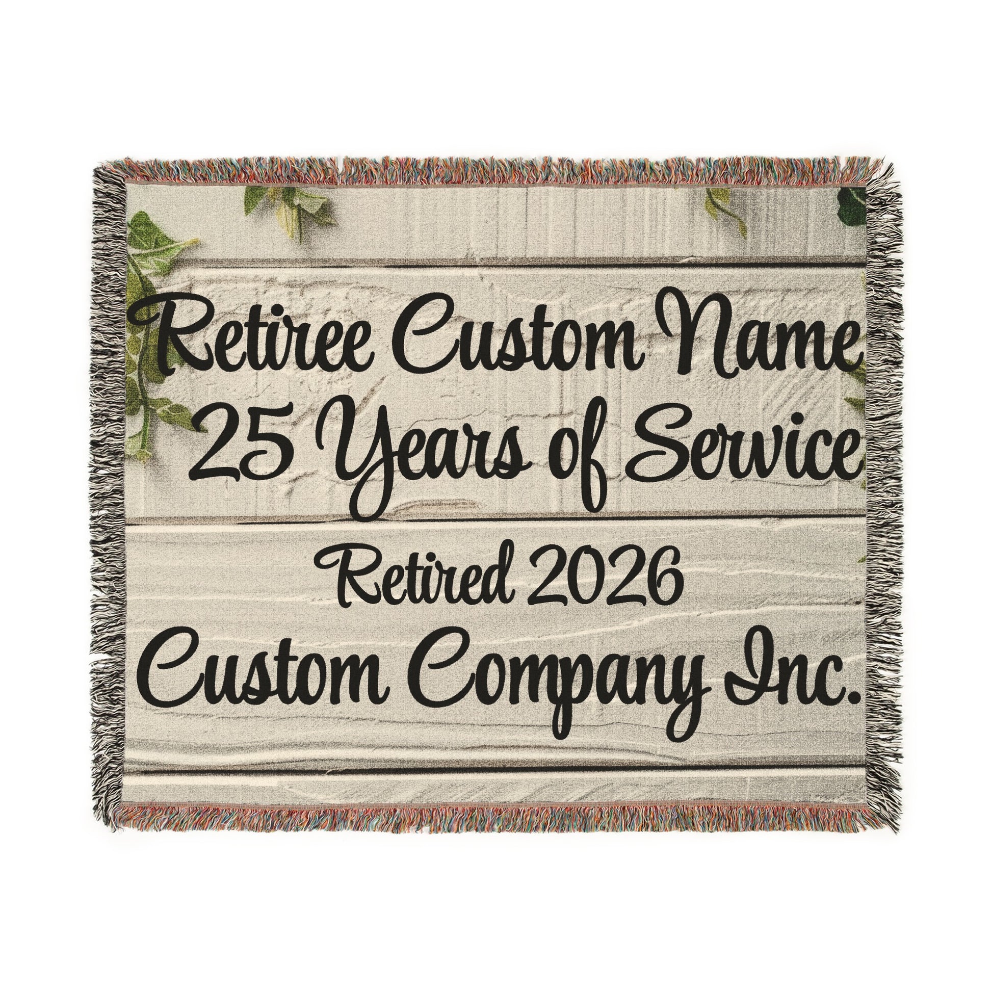 Retiree 25 Years of Service Retired 2026 Blanket product