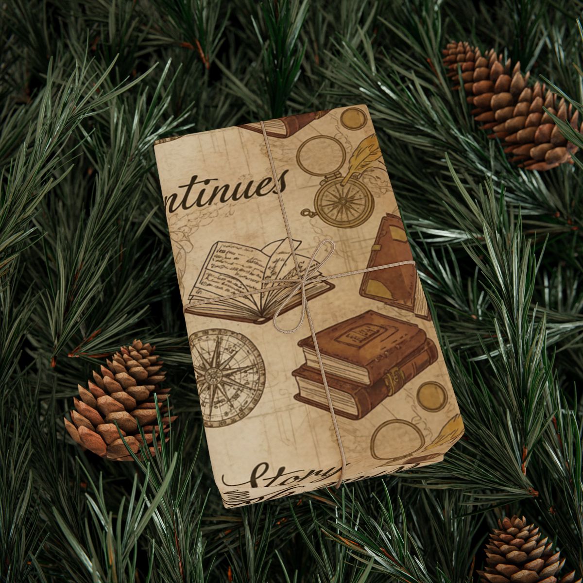 Handcrafted Illustrated Vintage Journal Notebook