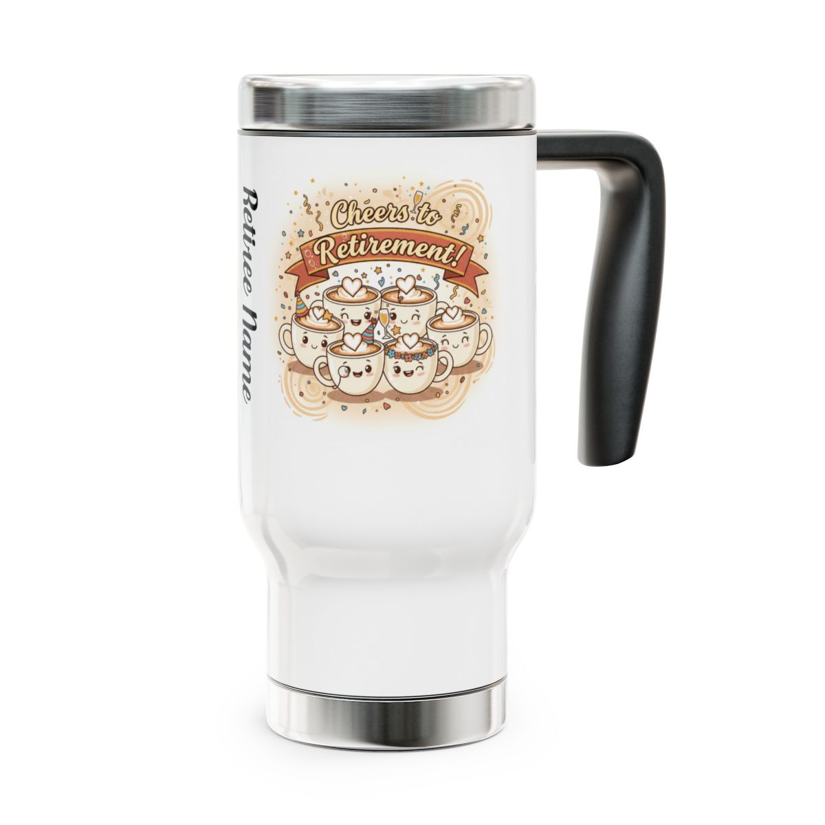 Cheers to Retirement Travel Mug