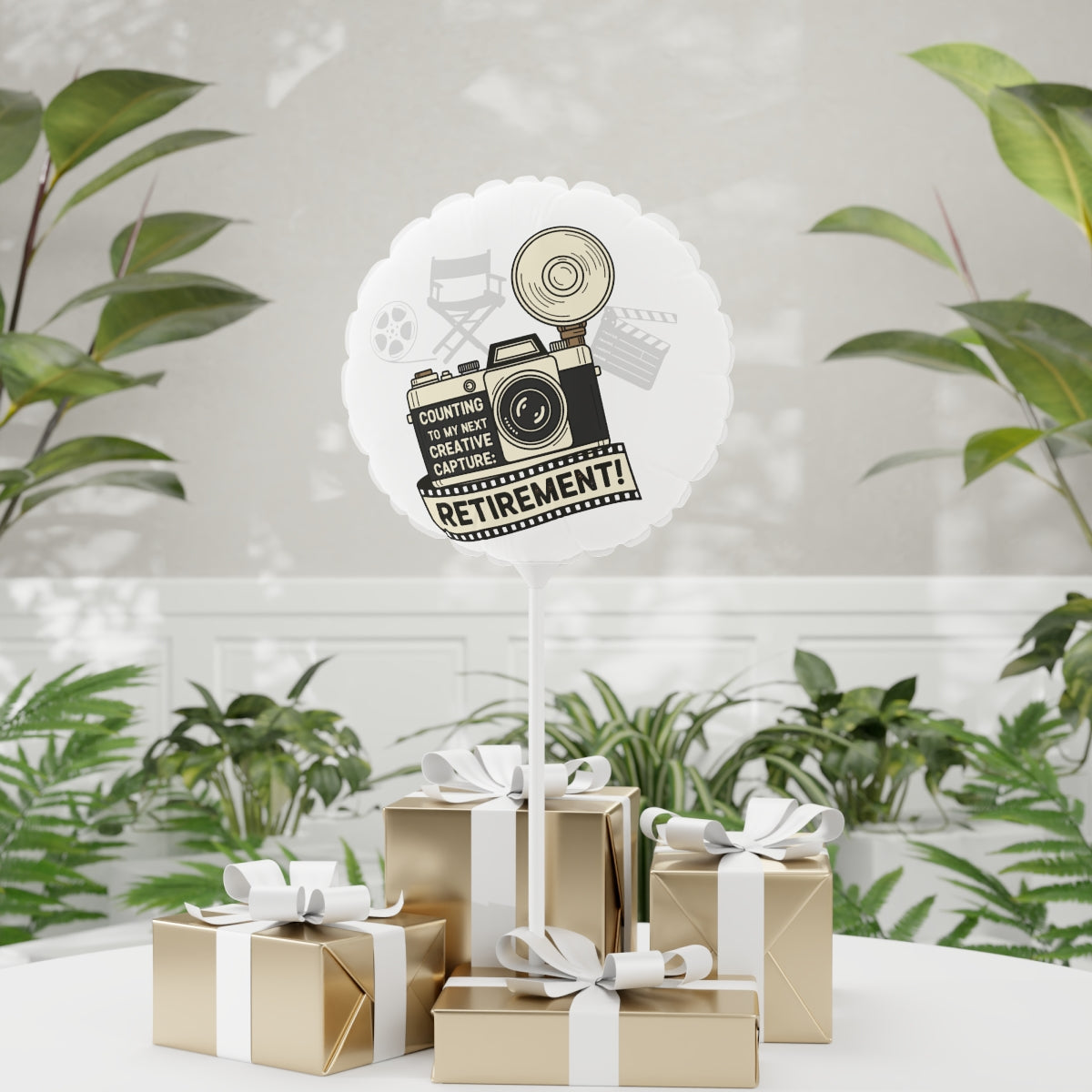 Counting To My Next Creative Capture Retirement | Retirement | Celebrate with a Personalized 11in or 22in Mylar Ballon - Retiree Gifts Retirement Party