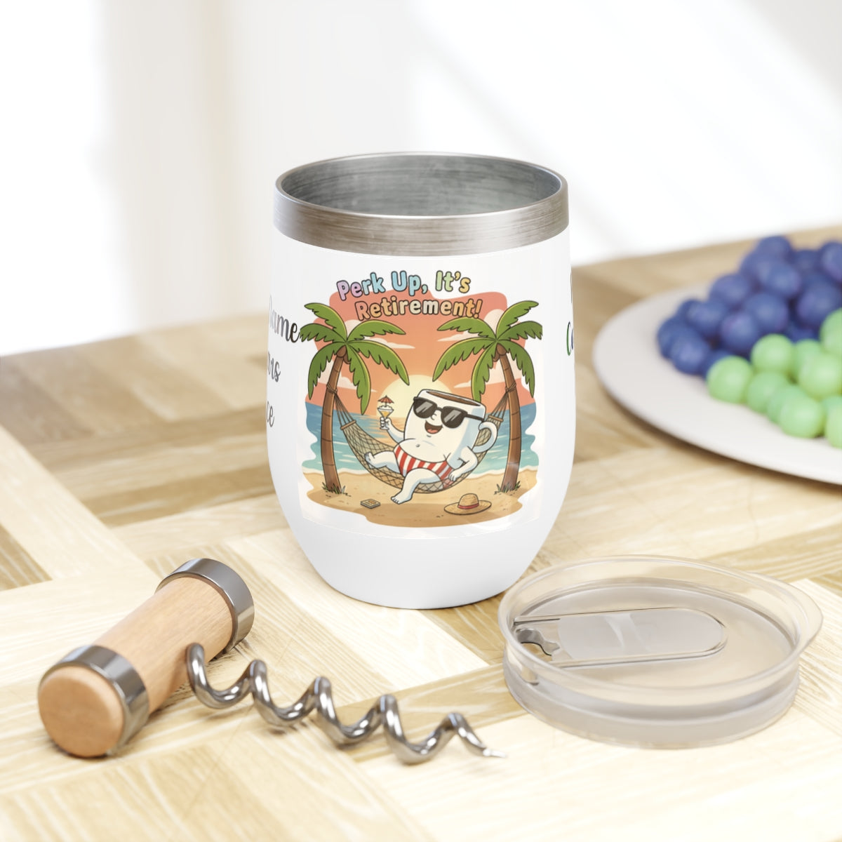 Perk Up It's Retirement Funny Coffee Mug for Relaxation