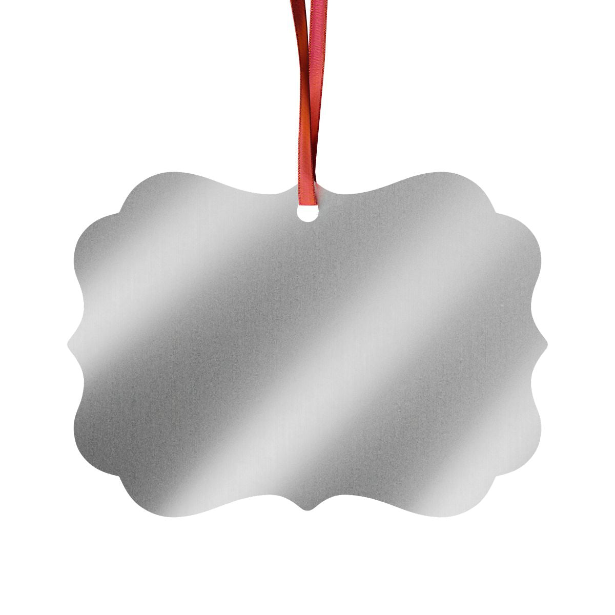 Scalloped Edged Hanging Mirror Ornament Product