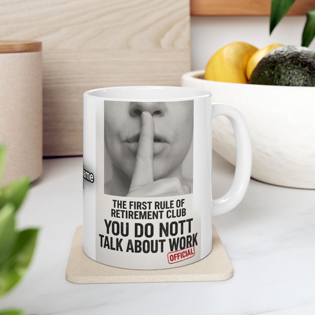 The First Rule Of Retirement Club Mug For Home And Office