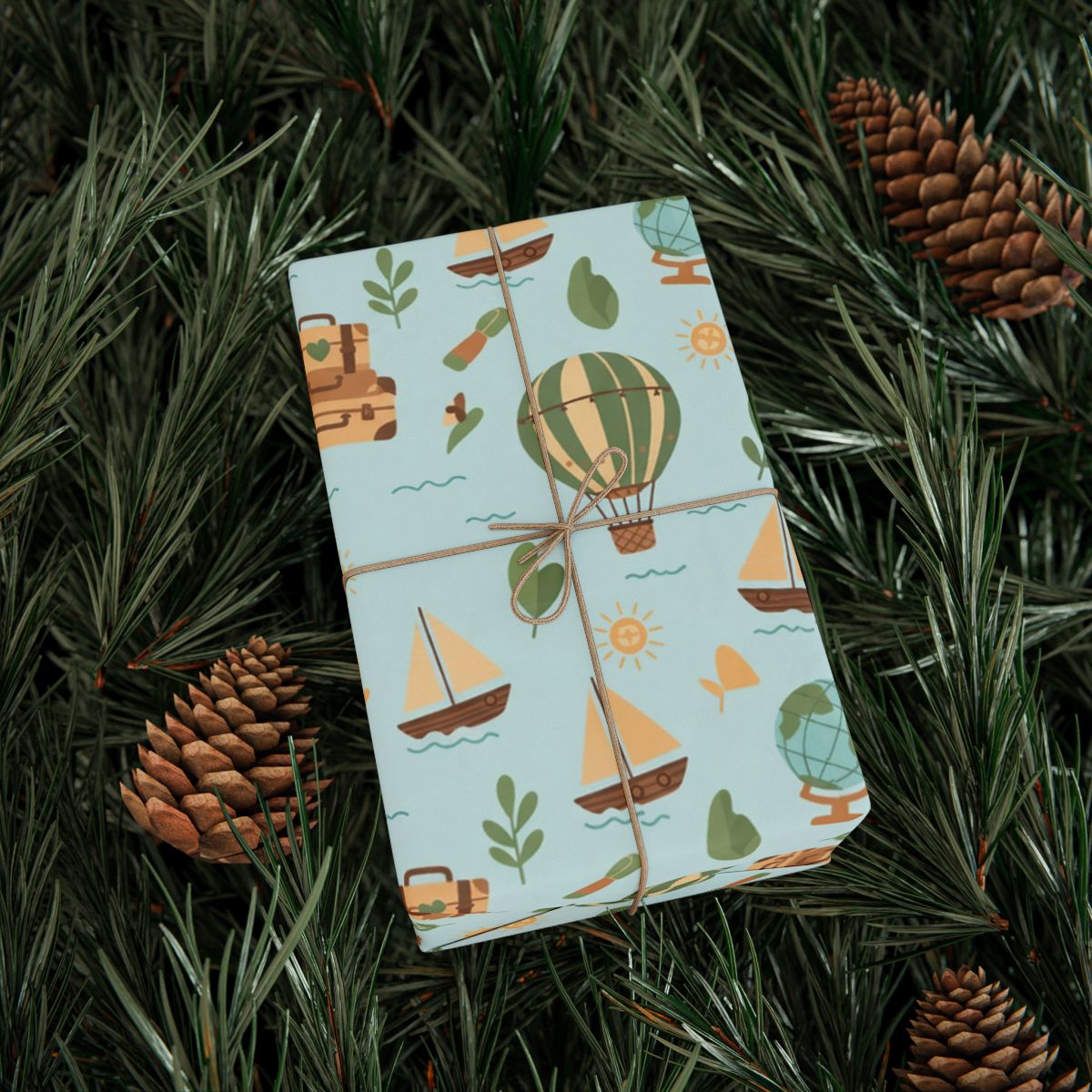 Adventure-Themed Gift Wrapping Paper for All Occasions