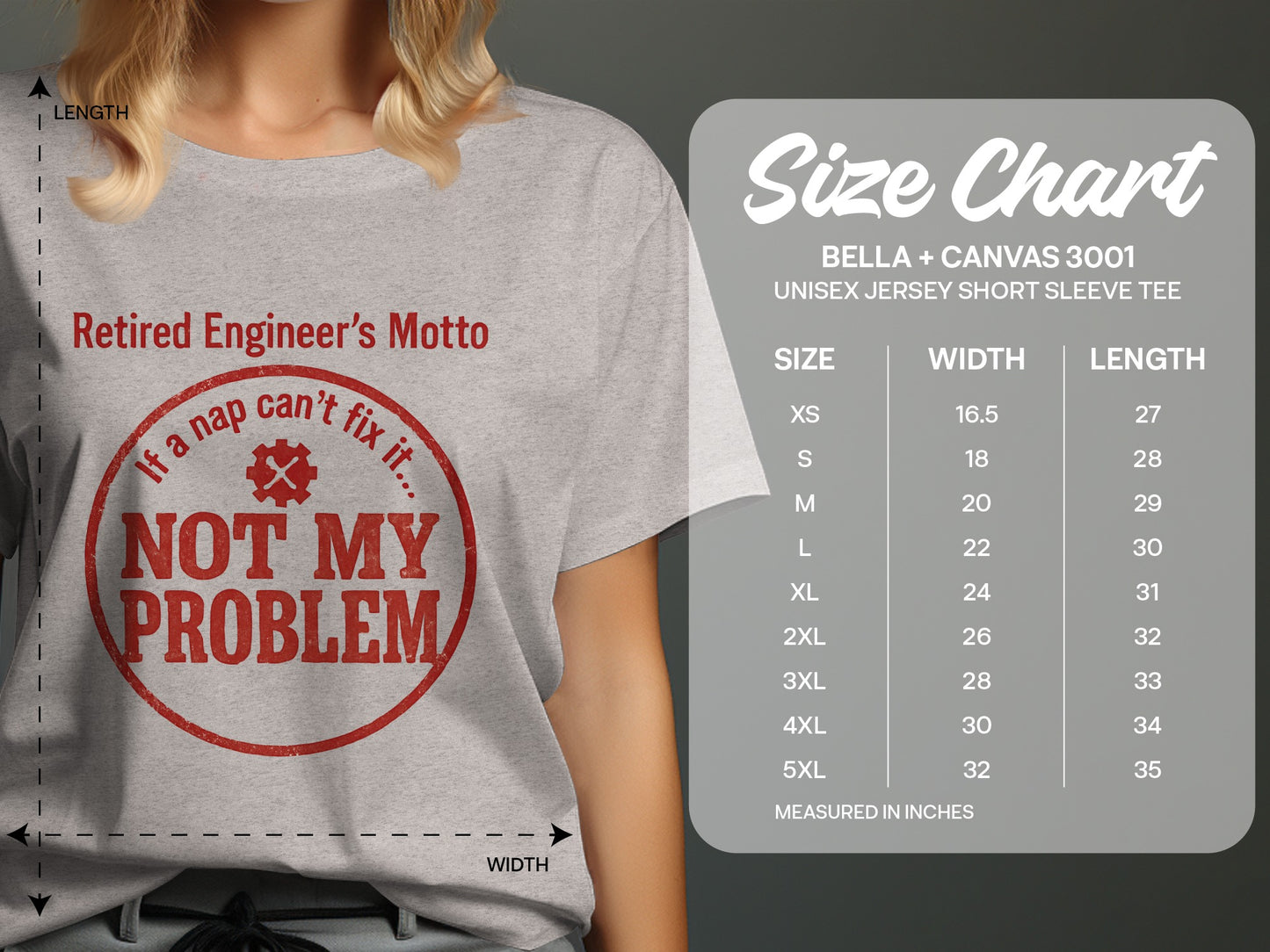 Not My Problem | If a nap cant fix it | Celebrate retirement Soft Color Bella T-Shirts - Retiree Gifts Retirement Party