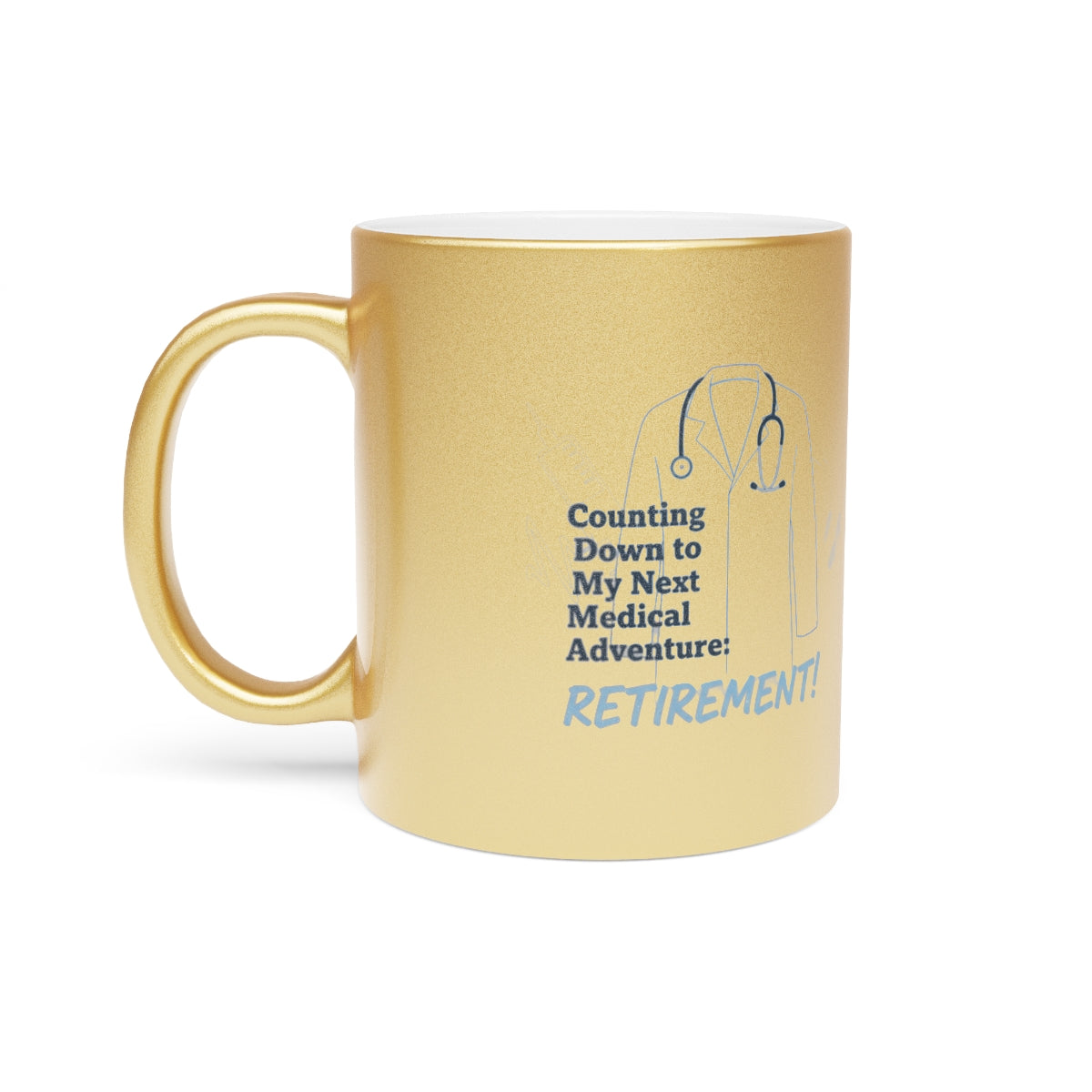 Counting Down to My Next Medical Adventure | Retirement Mugs - Retiree Gifts Retirement Party