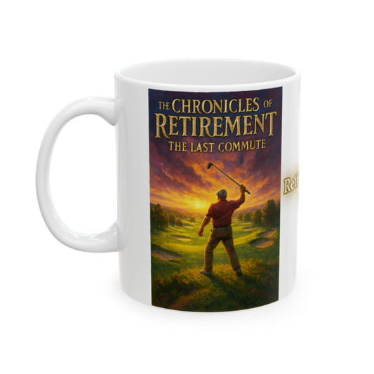 The Chronicles of Retirement The Last Commute Mug