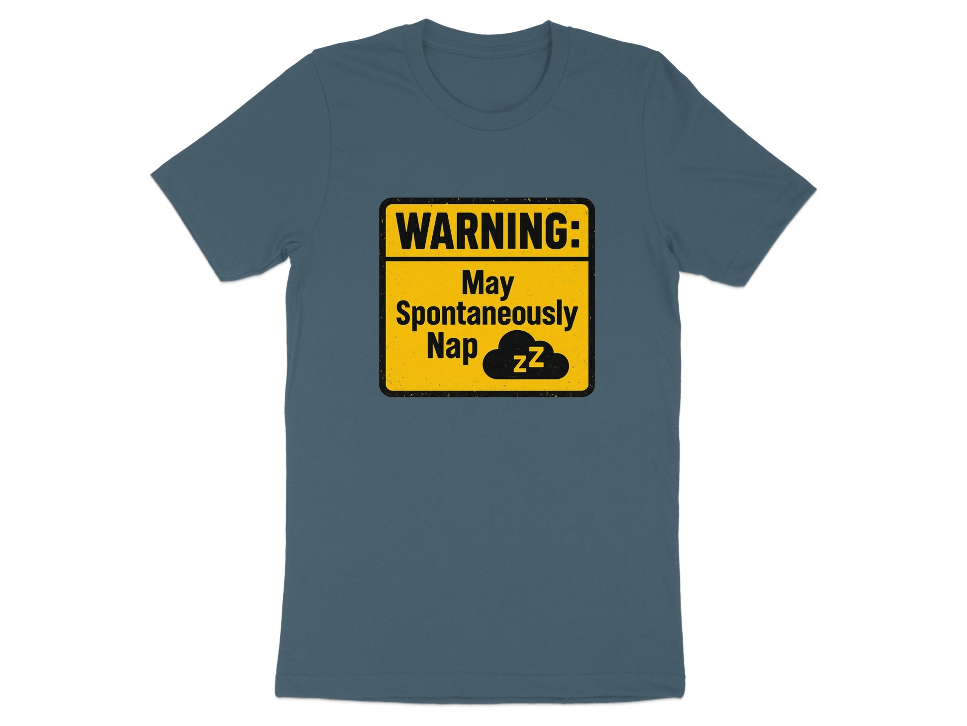 WARNING May Spontaneously Nap | Dark Heaterh Color Bella T-Shirts - Retiree Gifts Retirement Party