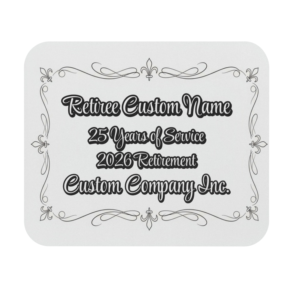 Elegant Personalized Custom Retirement Plaque Gifts